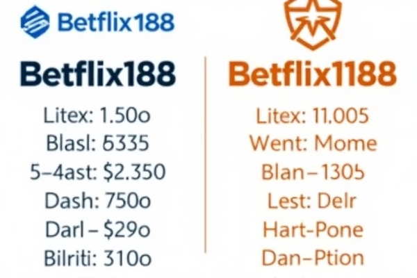 การเปรียบเทียบอัตราจ่ายระหว่าง Betflix168 และ Betflik1188