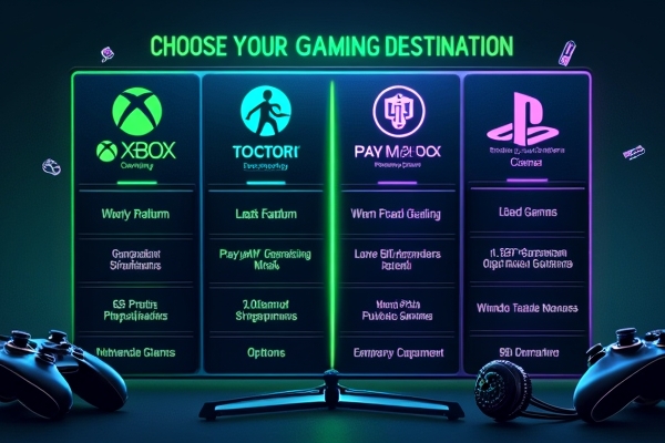 การเปรียบเทียบแพลตฟอร์มเกมออนไลน์