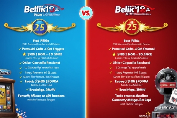 การเปรียบเทียบโปรโมชั่น betflik-auto และ betflik1188