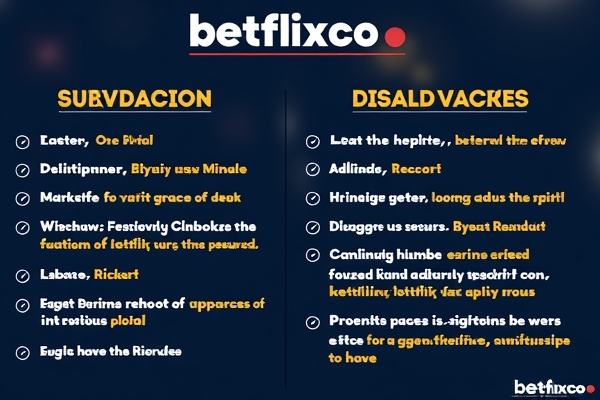 การเปรียบเทียบ betflixco และข้อเสีย