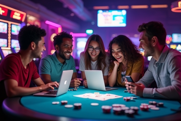 ผู้เล่นคาสิโนออนไลน์กำลังสนุกกับ BETFLIK93